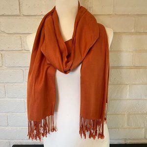 Pashmina Orange shawl/scarf